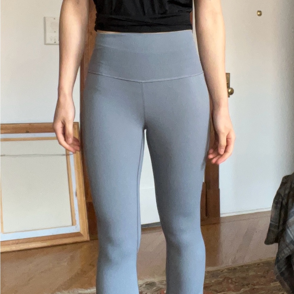 Lululemon Athletica Blue High-Waisted Leggings